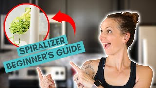 Spiralizer Beginners Guide  Veggie Spiralizer Recipes  How To Spiralize  A Sweet Pea Chef [upl. by Airuam]