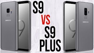 Samsung S9 vs S9 Plus Comparativo [upl. by Glyn669]