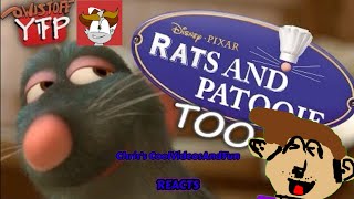 YTP  Rats and Patooie Too 🐀🐀 Qwistoff YTP Reaction [upl. by Adnilav519]