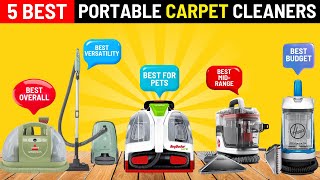 The 5 Best Portable Carpet Cleaners of 2024 [upl. by Krispin]