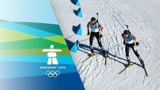 Biathlon Women 125KM Mass Start Highlight  Vancouver 2010 [upl. by Parik506]