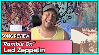 Led Zeppelin Ramble On REACTION amp REVIEW [upl. by Elleira926]