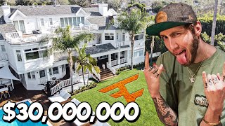 Revealing The New 30000000 FaZe House [upl. by Eceirahs]