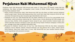 Hijrah Nabi Muhammad [upl. by Analad725]