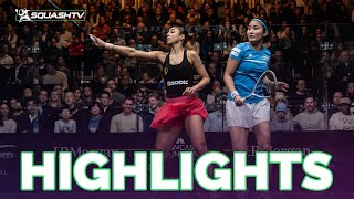 quotChopped In Twoquot  Watanabe v El Hammamy  J P Morgan Tournament of Champions 2024  RD3 HIGHLIGHTS [upl. by Olly]