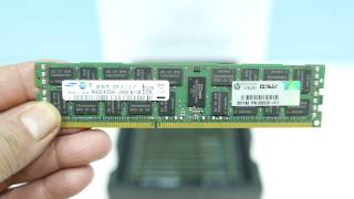 HP DDR3 Memory 8GB 2Rx4 PC310600R [upl. by Leeban861]