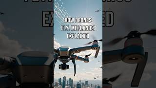 How Drones Fly Mechanics Explained drones technology aerial innovation aviation [upl. by Rolyak]