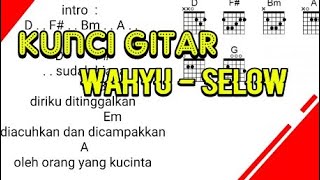 chord asli gitar Wahyu  selow [upl. by Bedwell]