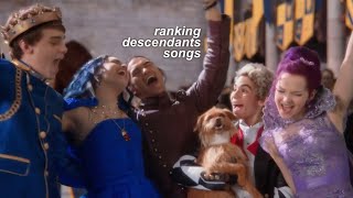 ranking all descendants songs [upl. by Georgeanne]