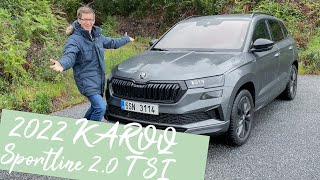 2022 Skoda KAROQ Sportline 20 TSI 190 PS Zu viel Power oder genau richtig 4K  Autophorie [upl. by Nnednarb]