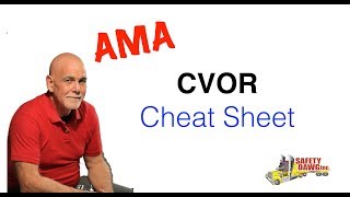 CVOR Read It Understand It CHEAT SHEET [upl. by Imhskal806]