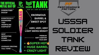 New Soldier Tank USSSA Drop 10 10 Review by 10u Majors player [upl. by Aynuat19]