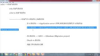 SAP HANA 20 SPS03 Administration  HA200 DAY1 Difference Between S4 HANA ampS4 HANA [upl. by Aisatna]