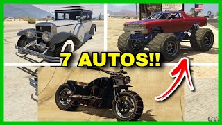 ✔️Donde encontrar CARROS OCULTOS GTA 5  Ubicación de coches GTA V Carros chidos escondidos [upl. by Arama]