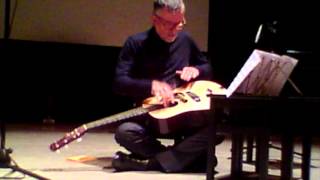 Giacinto Scelsi KoTha  Arturo Tallini percussion Guitar [upl. by Neelra]