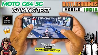 Moto G64 5G ⚡ Gaming Test 🔥 BGMIPUBG Test 😍 Best Budget 5G Gaming Smartphone 🔥 [upl. by Siesser]