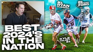 REACTING TO THE TOP 2024 LACROSSE RECRUITS [upl. by Ethan303]