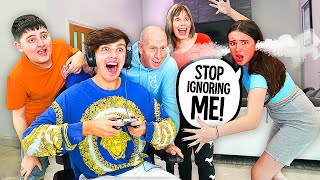 Making EVERYONE Ignore My Girlfriend For 24 Hours  Prank [upl. by Immij]