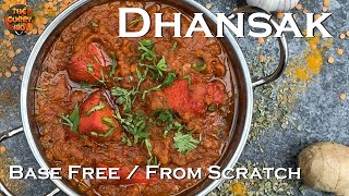 Chicken Tikka Dhansak base free and from scratch same restaurant style taste [upl. by Sinai]