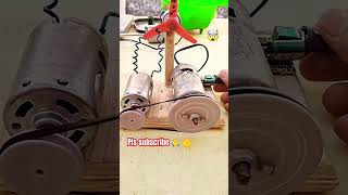 Testing Free Energy Generation with a 775 DC Motor Can It Power a Fan ✅ shorts diy science [upl. by Bathsheeb]