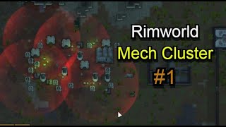 Tiny killbox vs Mech Cluster  Rimworld [upl. by Moretta]