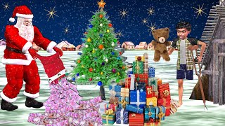 गरीब का क्रिसमस Garib Ka Christmas Tree Money Gifts Toys Hindi Kahaniya Hindi Stories Funny Comedy [upl. by Loise]