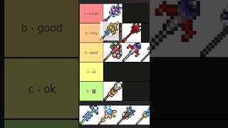 Terraria Summoner Staffs Tier List Hardmode terraria shorts [upl. by Pirali]