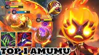 Wild Rift Amumu  Top 1 Amumu Gameplay Rank Season 6 [upl. by Charron862]