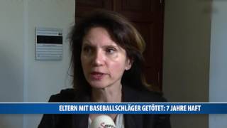 Eltern mit Baseballschläger getötet 7 Jahre Haft [upl. by Elgna]