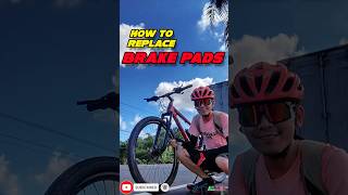 MTB How to Replace Brake Pads in 1Minute  SHORTS by Allen Villacarlos [upl. by Benjamen976]