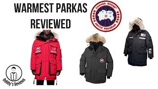 An Overview of the Warmest Parkas in the worldCanada Goose [upl. by Terrye716]