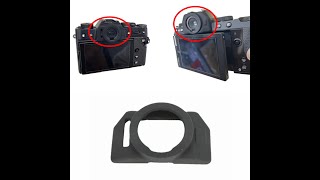 Silicone Eyecup Cover for Fujifilm XT50 XS20 XS10 XT30 II XT20 Camera [upl. by Anamuj]