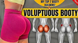 MY TOPBEST 7 BOOTY BUILDING EXERCISES In 10 Min Add Volume At Home No Equipments [upl. by Theran]