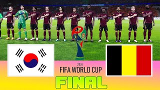 SOUTH KOREA vs BELGIUM  Final FIFA World Cup 2026  Full Match All Goals  Football Match [upl. by Nnairahs346]