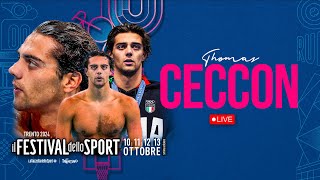 THOMAS CECCON sogni doro  Live dal Festival dello Sport [upl. by Clywd]