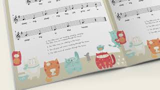 Old Gray Cat  Folk Song  Recorder and Boomwhackers Sheet Music  Game Song [upl. by Hnahc]