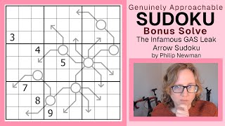 Solving the most infamous GAS Leak sudoku [upl. by Tiram]