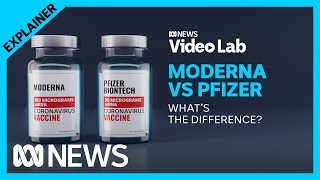 Moderna vs Pfizer Which COVID19 vaccine is better  ABC News [upl. by Laks]