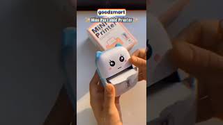 Mini printer 🖨️🤯 799 printing [upl. by Desirea]