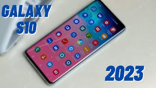 Samsung Galaxy S10 Review and updates 2023 [upl. by Elery108]