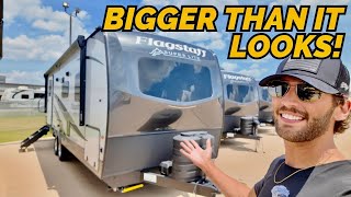 Only 30ft long but this RV is HUGE inside 2024 Flagstaff Classic 826KBS travel trailer [upl. by Joceline336]