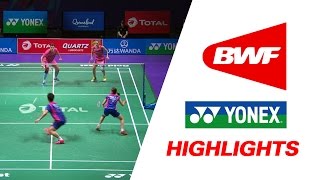 TOTAL BWF Sudirman Cup 2017  Badminton Day 1 Grp 1BKOR vs RUS – Highlights [upl. by Ayaj]