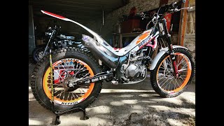 TRIAL Training Octobre 2020 Montesa 4RT REPSOL 2021 [upl. by Anauqaj449]