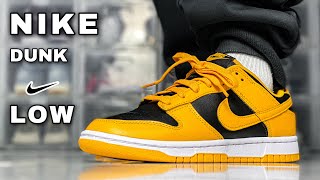 UNBOXING EP71 NIKE DUNK LOW GOLDENROD ReviewOn Feet [upl. by Ahsoem]