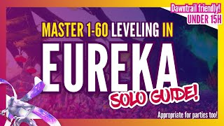 FFXIV Ultimate guide to efficient Eureka leveling solo party or with a lvl 60 friend 2024 [upl. by Rhona]