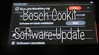 Software Update für den Bosch Cookit  Erste Eindrücke [upl. by Domini]