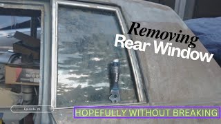 Removing Rear Window amp Preping For More Bodywork Ep 19 [upl. by Valentine]