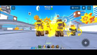 OMG I GOT THE NEW GOLD FUTURE LARGE CLOCKMAN CLOCK FACTORY GAMEPLAY  Roblox Toilet Tower Defense [upl. by Bannerman]