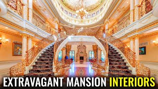 Top 10 Extravagant Mansion Interiors  Luxe Life [upl. by Nunes32]