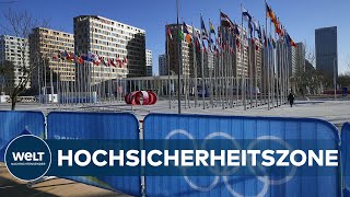 OLYMPISCHE WINTERSPIELE Teilnehmer abgeschnitten von der Außenwelt [upl. by Ephraim]